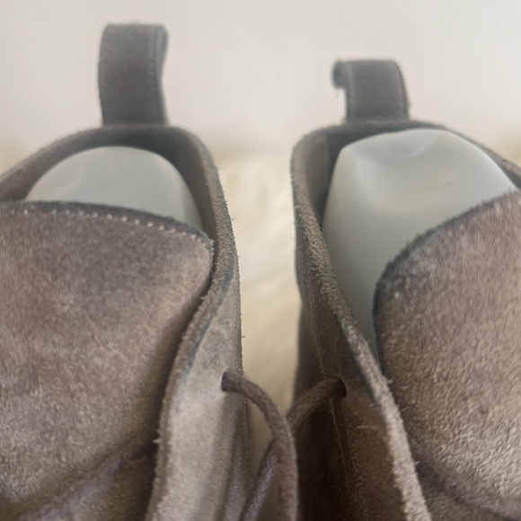 Balenciaga Grey Suede Espadrille Lace Up Ankle Boots Sz-36 - Picture 9 of 14